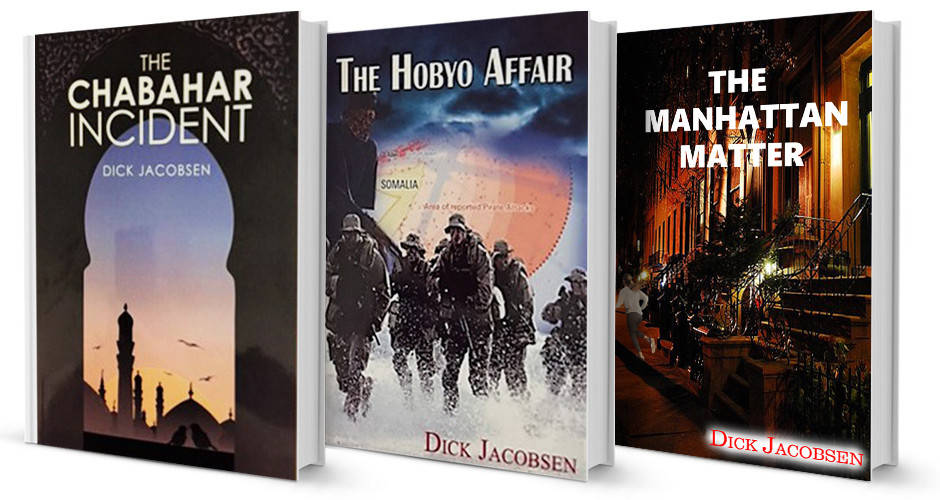 The Chabahar Incident, Hobyo Affair Available on Amazon, The Manhattan Matter is Coming Soon